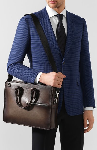 Кожаный портфель BERLUTI, арт. M196062, фото 5