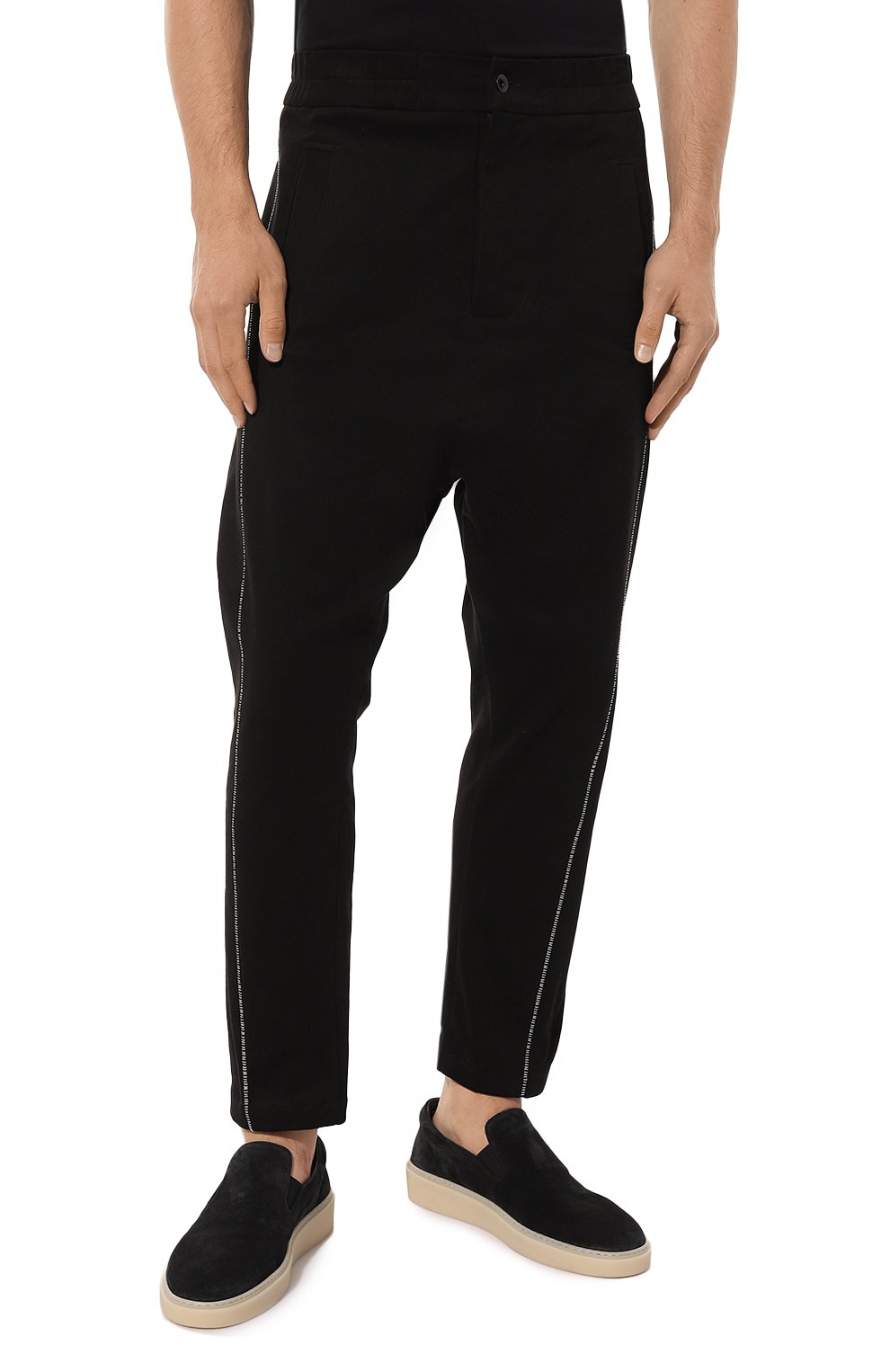 Хлопковые брюки 139DEC, арт. PN392-BK, фото 3