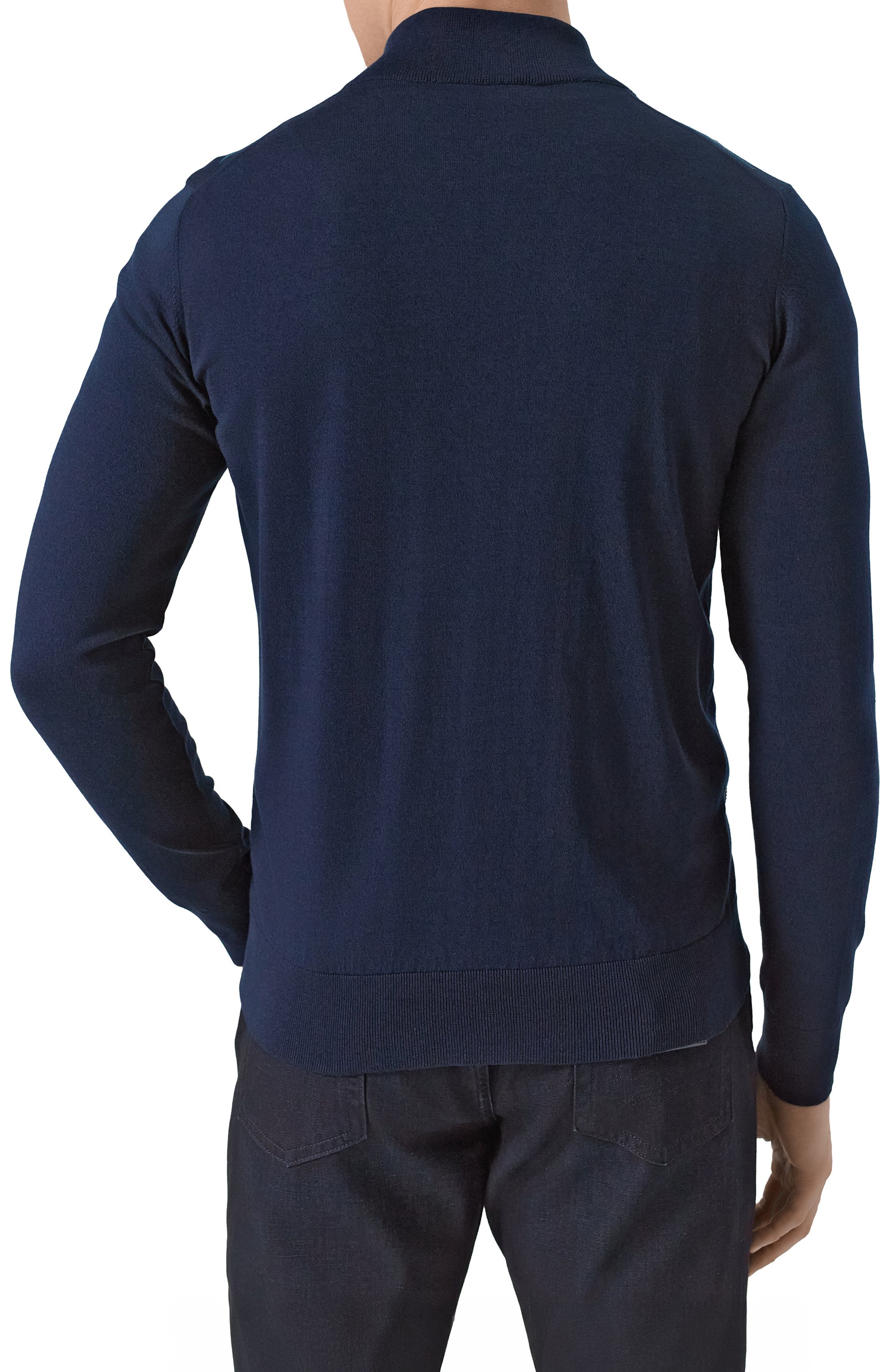 Кардиган  из шелка и хлопка ZILLI, арт. KZMC01M0142VZWA00, фото 4