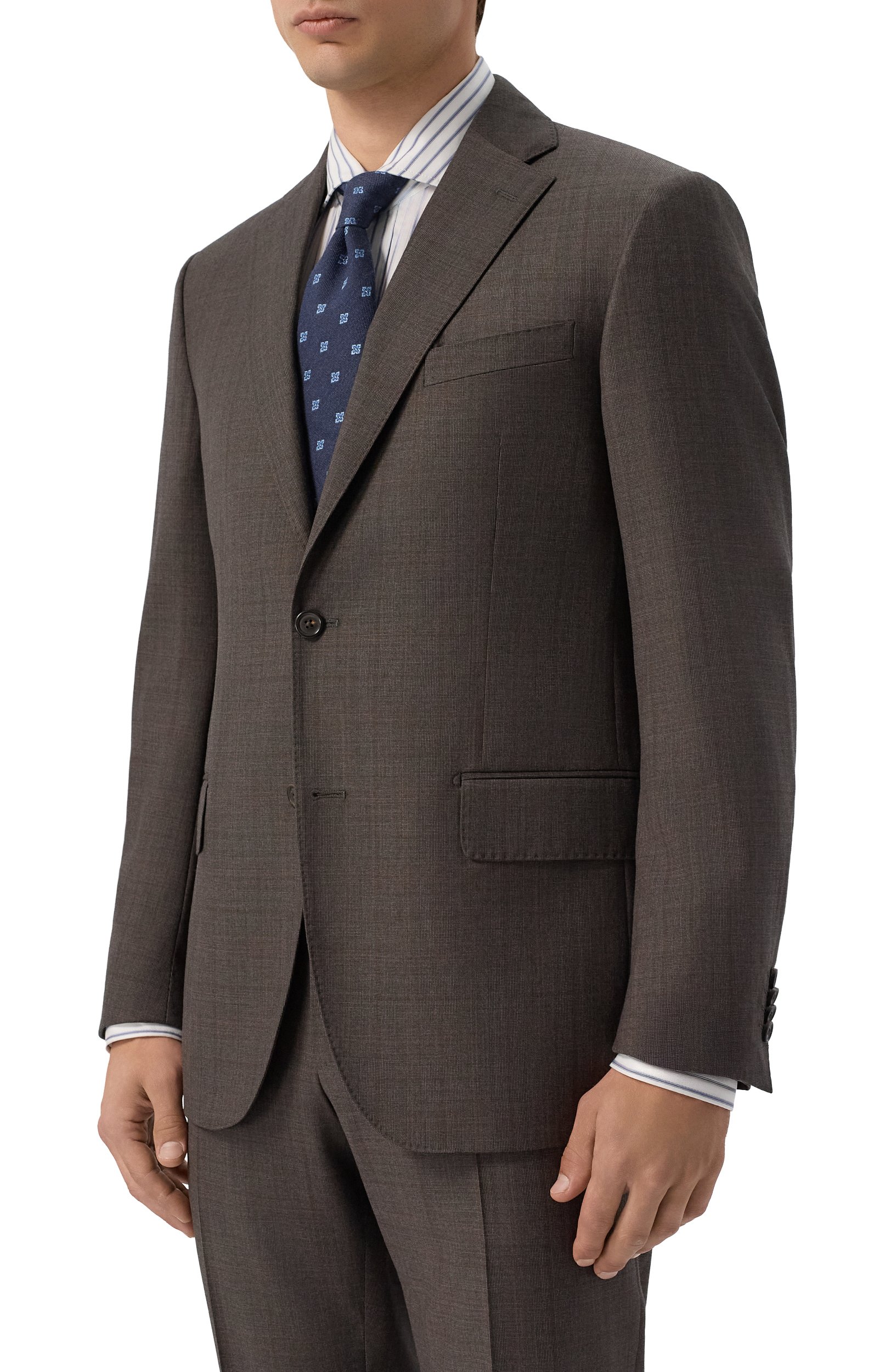 Шерстяной костюм CORNELIANI, арт. 286008/2A17259_SET, фото 2