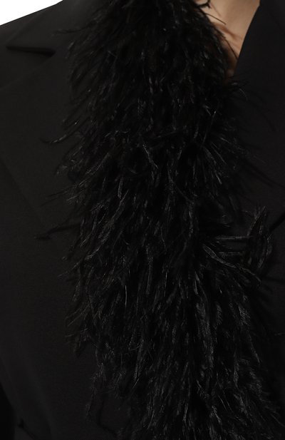 Жакет с отделкой перьями DAVID KOMA, арт. PF24DK28J, фото 5