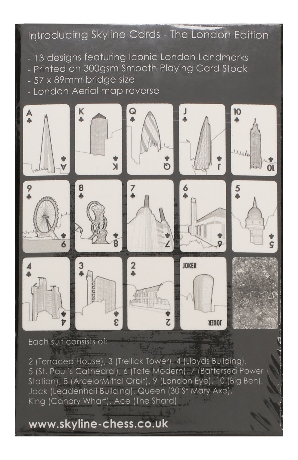 Игральные карты SKYLINE CHESS, арт. SKU-017, фото 2