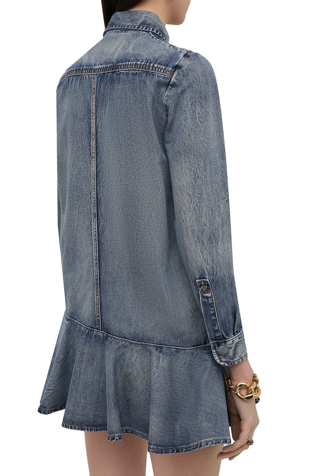 Джинсовое платье REDVALENTINO, арт. XR3DA01R/6B7, фото 4