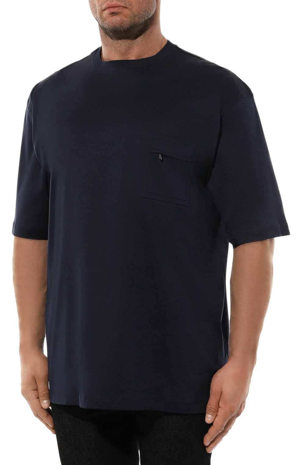 Хлопковая футболка ZILLI, арт. TSR001M0110VZP000/68, фото 3