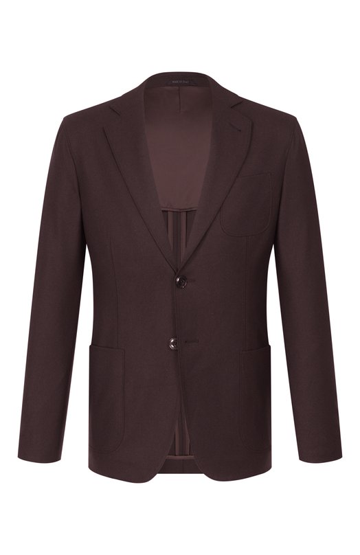 Кашемировый пиджак Giorgio Armani GM000248/TE10115 Коричневый GM000248/TE10115