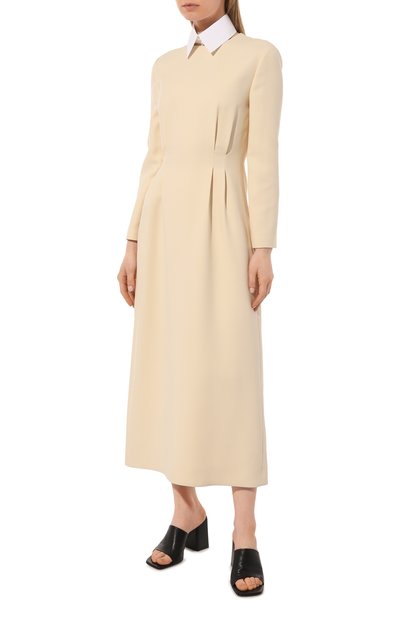 Платье из шелка и шерсти GUCCI, арт. 669265 ZAHZY, фото 3