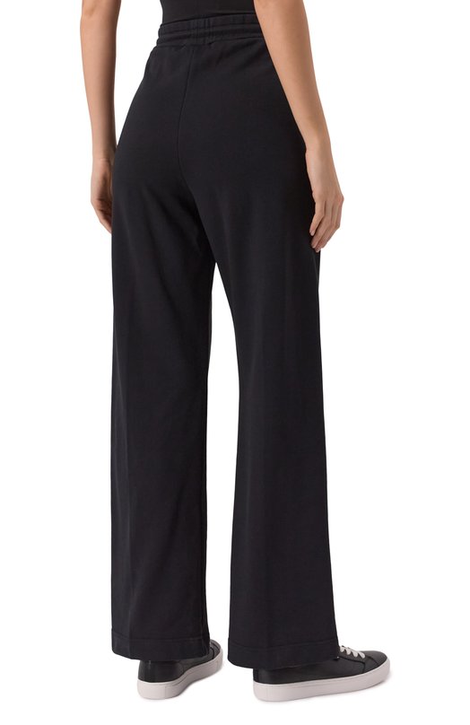 Хлопковые брюки MSGM 3841MDP78/257000 Чёрный  3841MDP78/257000 Фото 4