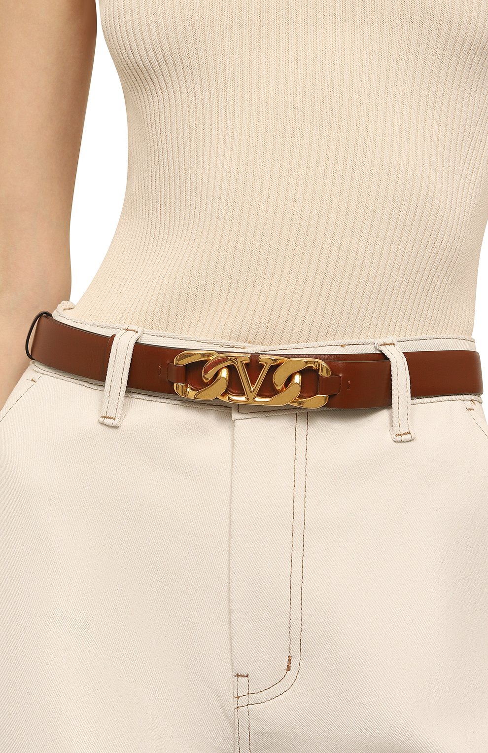 Кожаный ремень VALENTINO, арт. 1W2T0SB1/QFH7NL, фото 2