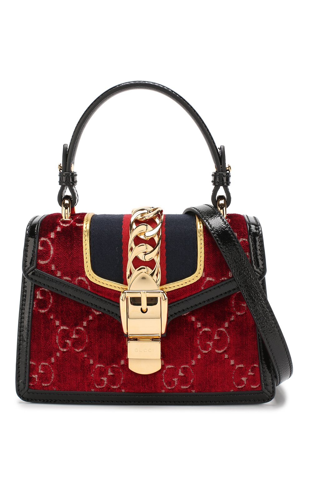 Сумка sylvie gg mini GUCCI, арт. 470270/9JTFG, фото 6