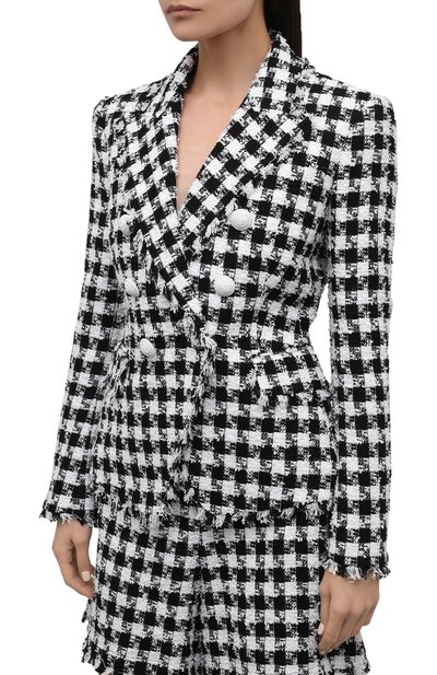 Хлопковый жакет BALMAIN, арт. WF1SG000/C307, фото 3
