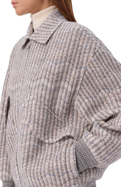 Бомбер из кашемира и вискозы MISSONI, арт. DS26WC06/BC006H, фото 5