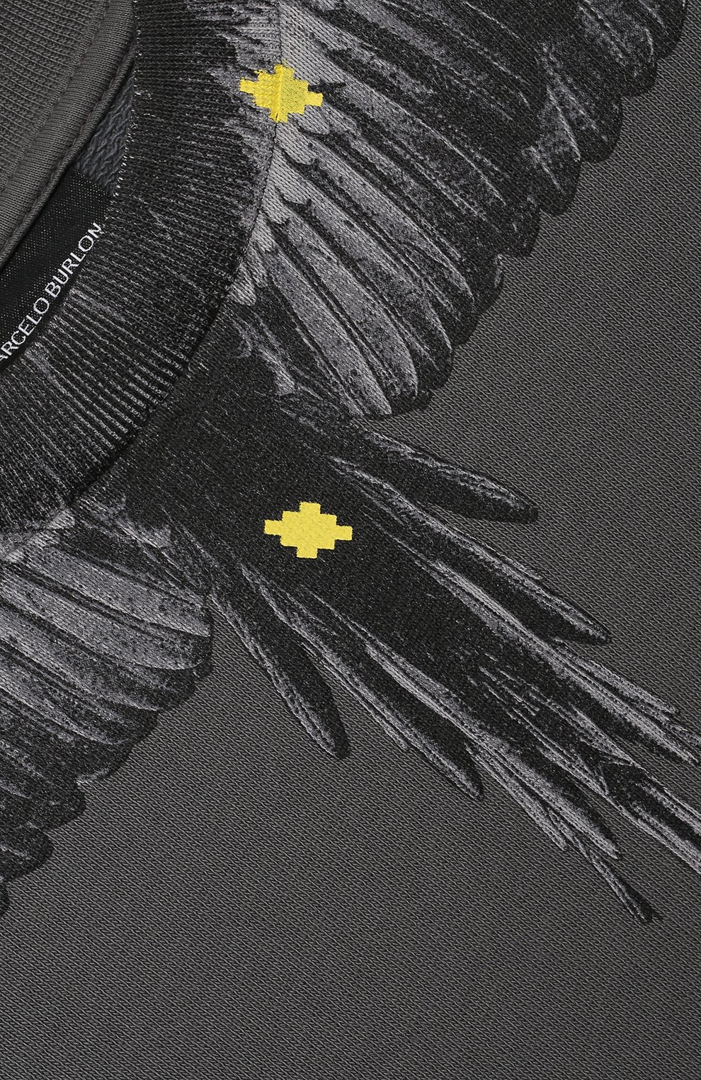 Хлопковый свитшот MARCELO BURLON KIDS OF MILAN, арт. 21E/B/MB/2011/0020/2-6Y, фото 3