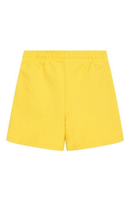 Детские хлопковые шорты MARC JACOBS (THE) желтого цвета, арт. W60498 | Фото 2 (Материал сплава: Проставлено; Нос: Не проставлено; Материал внешний: Хлопок)
