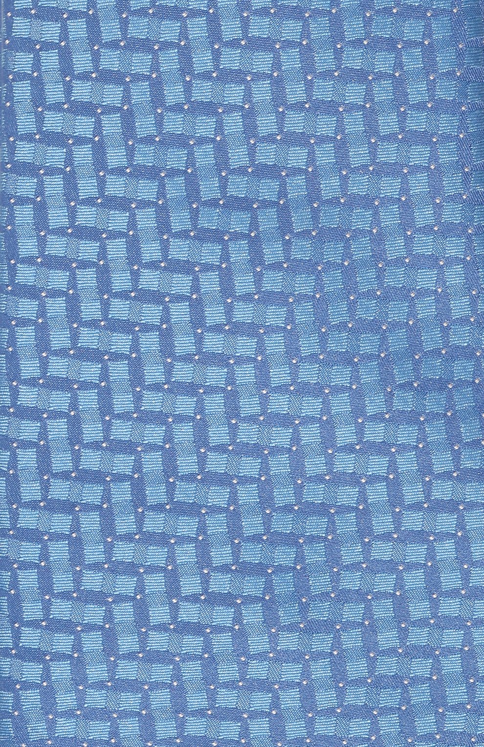 Шелковый галстук ZILLI голубого цвета по цене 28800 руб., арт. 57021, фото 4 Шелковый галстук ZILLI, арт. 57021, фото 4