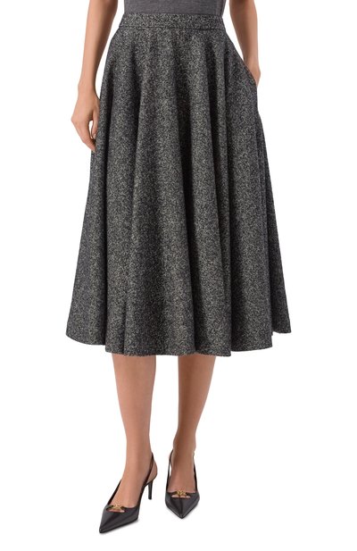 Шерстяная юбка DOLCE & GABBANA, арт. F4C6KT/FMZA0, фото 3