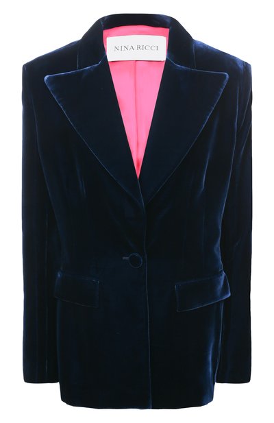 Бархатный жакет NINA RICCI, арт. 24ACVE011RA0044, фото 1