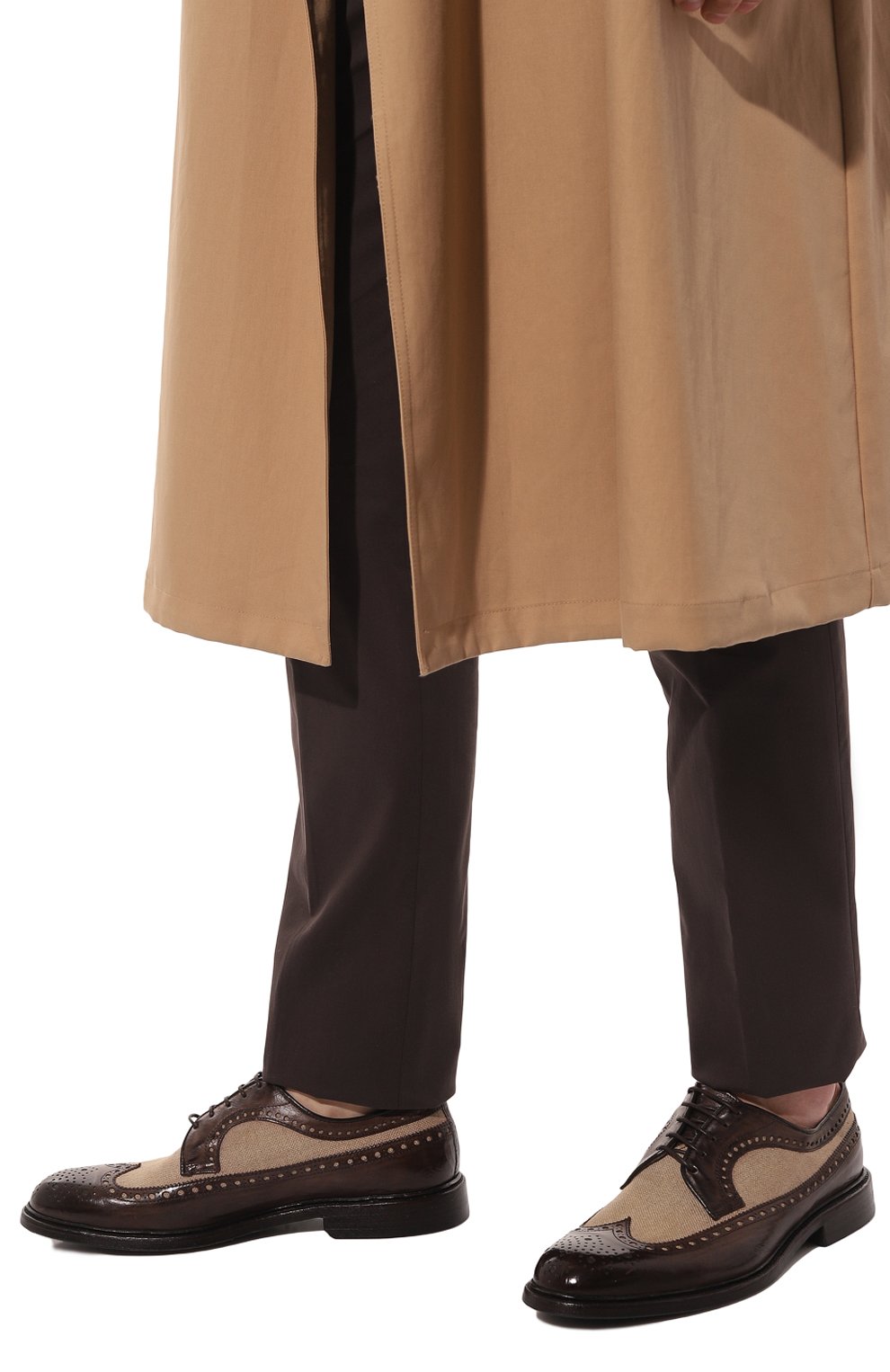 Кожаные дерби GREEN GEORGE, арт. 2098/MAREMMA/TELA, фото 3