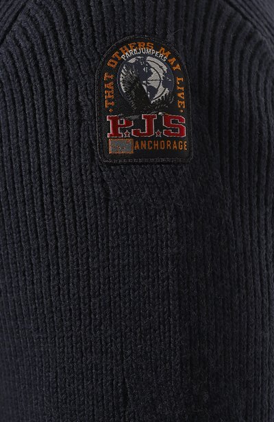Кардиган из шерсти и хлопка PARAJUMPERS, арт. PMKNRG02, фото 5