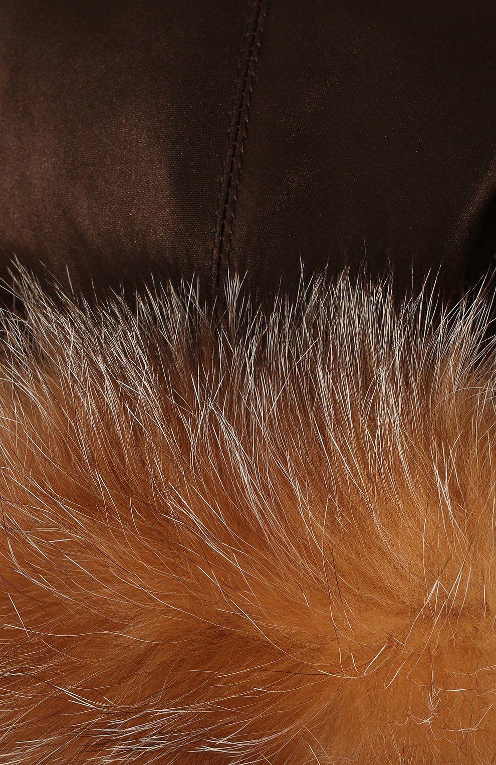 Шапка-ушанка с мехом лисы VICTORIA KUSENKOVA, арт. 330905603159, фото 3