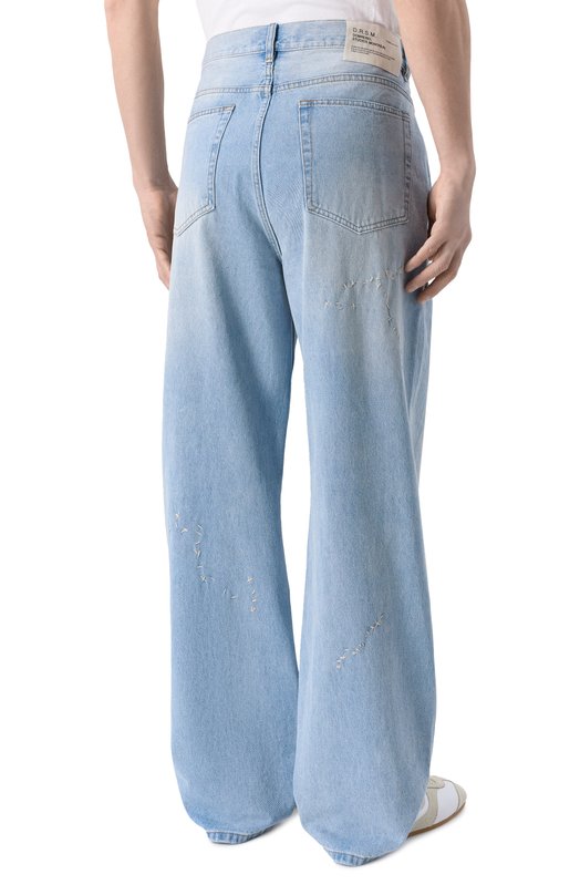 Джинсы DOMREBEL M JERK/B00TCUT JEANS Голубой  M JERK/B00TCUT JEANS Фото 4