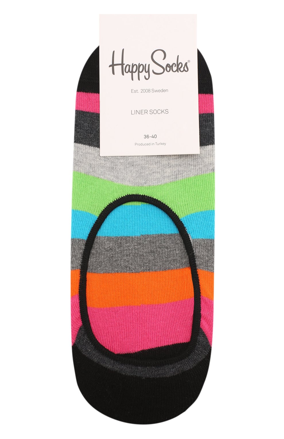 Подсле дники stripe liner sock HAPPY SOCKS, арт. STR06, фото 1