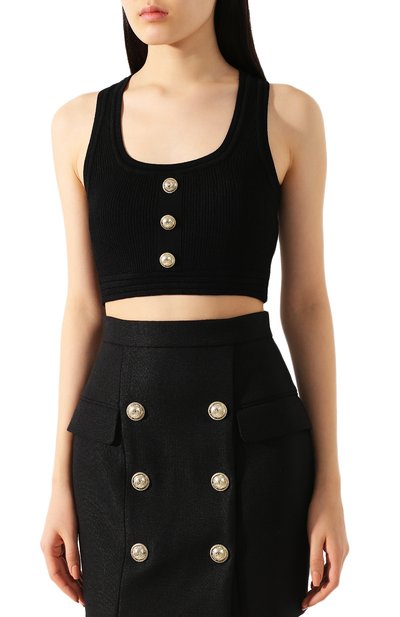 Топ из вискозы BALMAIN, арт. TF10007/K030, фото 3