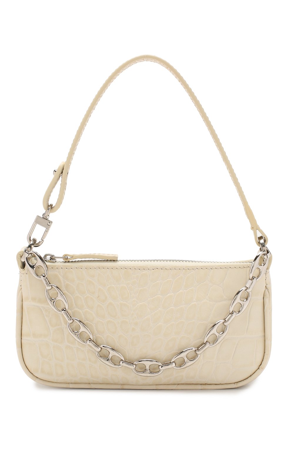 Сумка rachel mini BY FAR кремового цвета по цене 39950 руб., арт. 20CRMIRACEDSMA, фото 1 Сумка rachel mini BY FAR, арт. 20CRMIRACEDSMA, фото 1