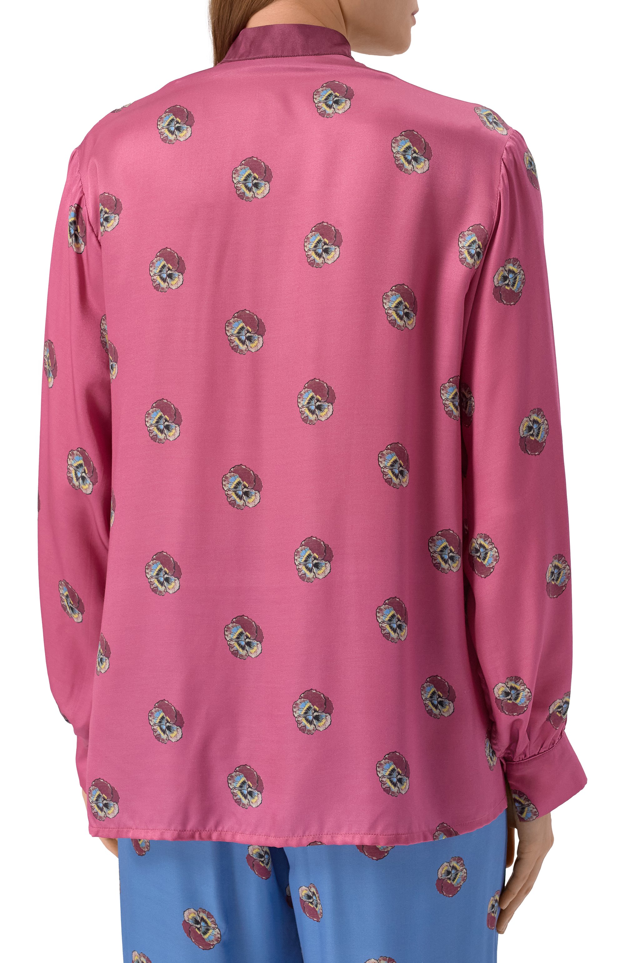 Пижама из хлопка и шелка ANY WOWZERS, арт. BOWIE02P-LEABP, фото 4