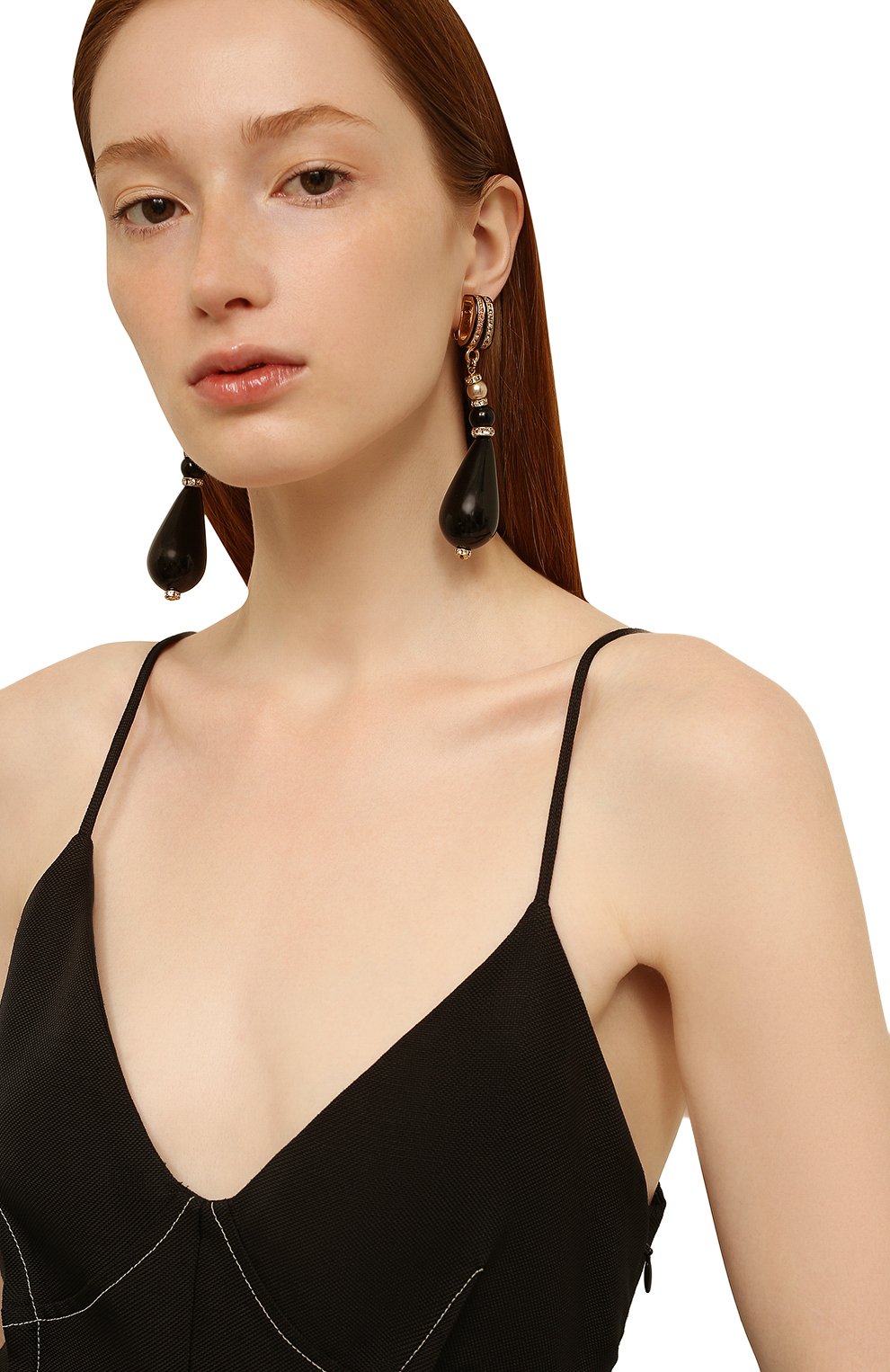 Серьги-клипсы с подвесками GIORGIO ARMANI, арт. 61U362/9P562, фото 2