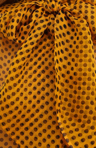 Шелковая блузка SAINT LAURENT, арт. 641458/Y7B86, фото 5