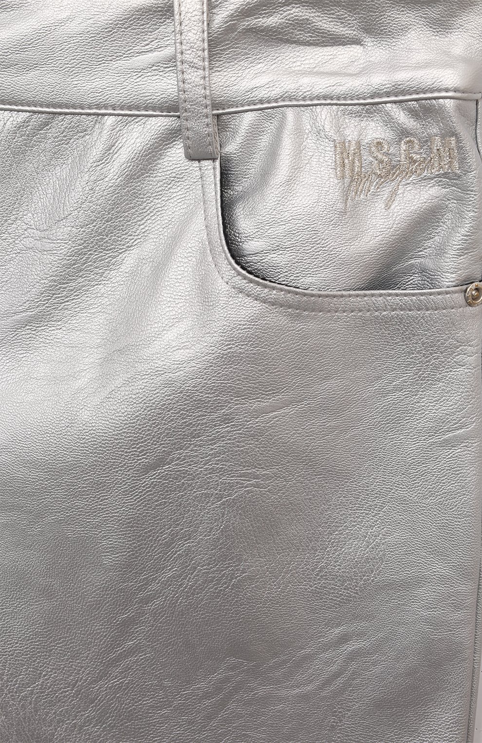 Брюки из экокожи MSGM KIDS, арт. F4MSJGPA214, фото 3