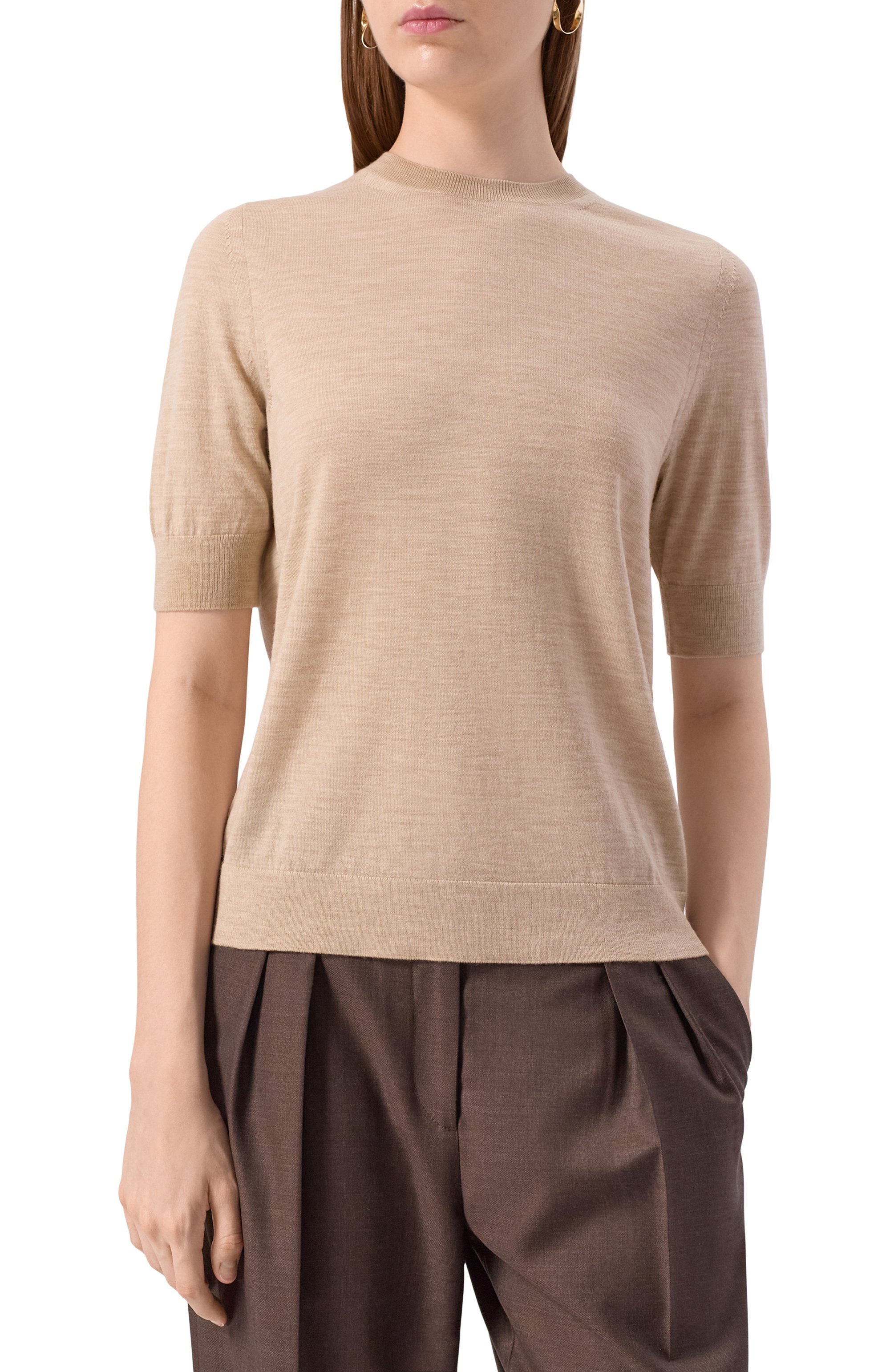 Шерстяной пуловер BOSS, арт. 50544996, фото 3