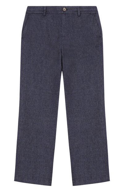 Льняные брюки PAUL & SHARK JUNIOR, арт. WUP007/LUA04/10A-16A