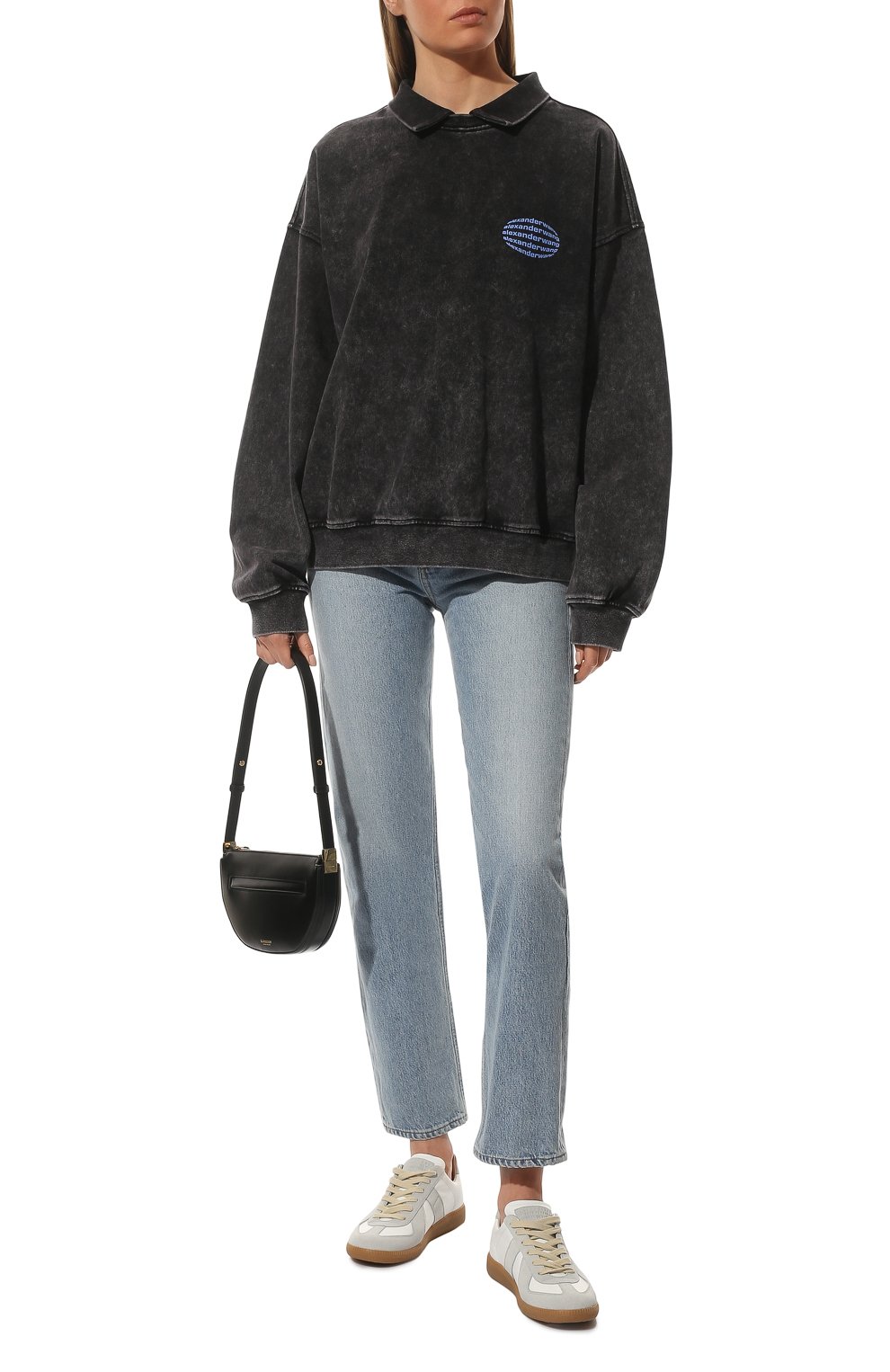 Хлопковый свитшот ALEXANDER WANG, арт. UCC1221490, фото 2
