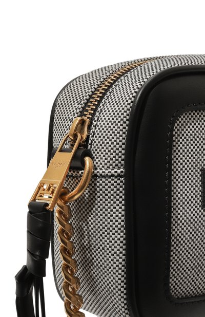 Сумка b-army BALMAIN черно-белого цвета по цене 86950 руб., арт. CN1BB720/TMSY, фото 3 Сумка b-army BALMAIN, арт. CN1BB720/TMSY, фото 3