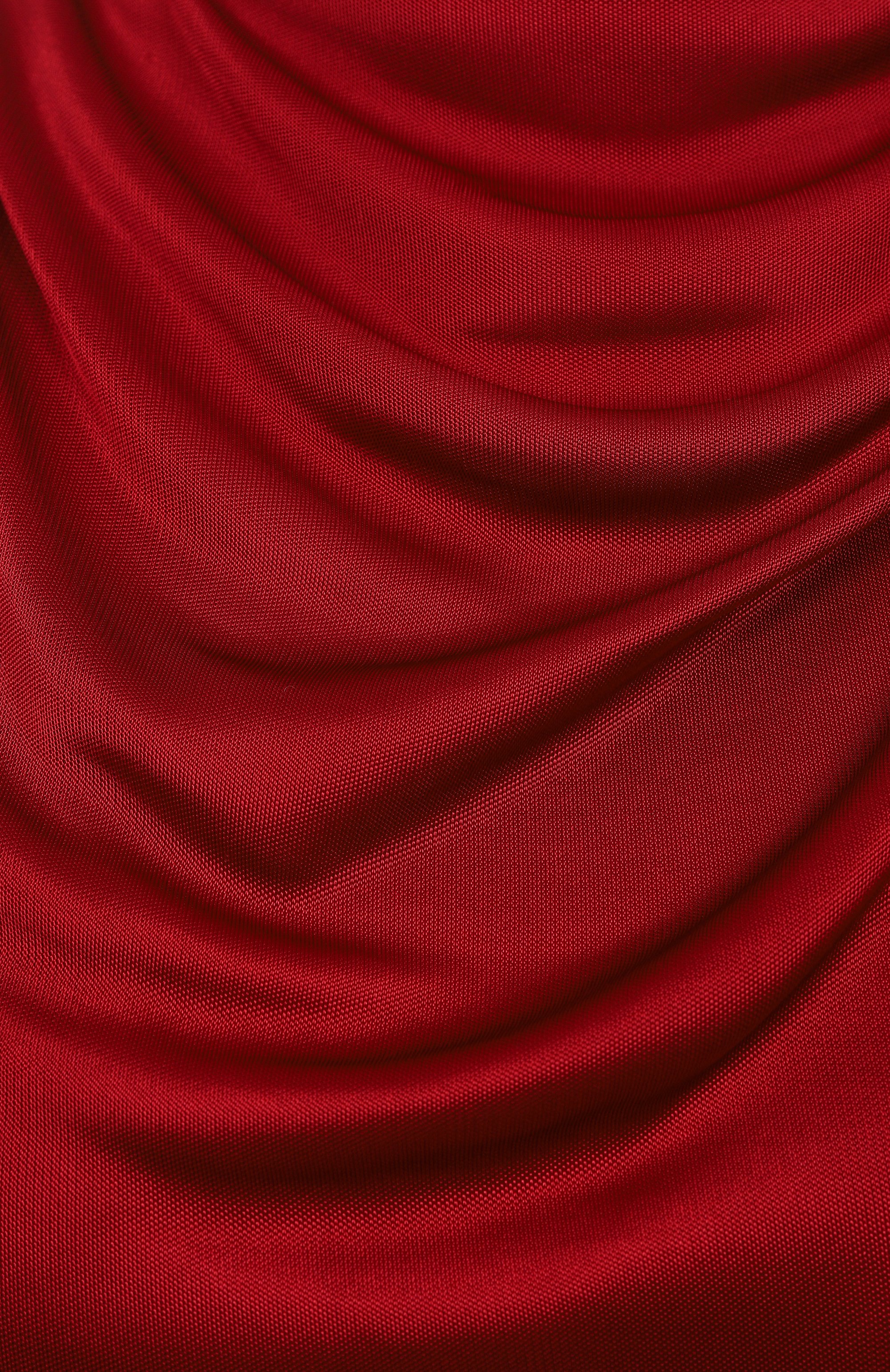 Платье из вискозы MAGDA BUTRYM красного цвета по цене 225500 руб., арт. 193425, фото 6 Платье из вискозы MAGDA BUTRYM, арт. 193425, фото 6