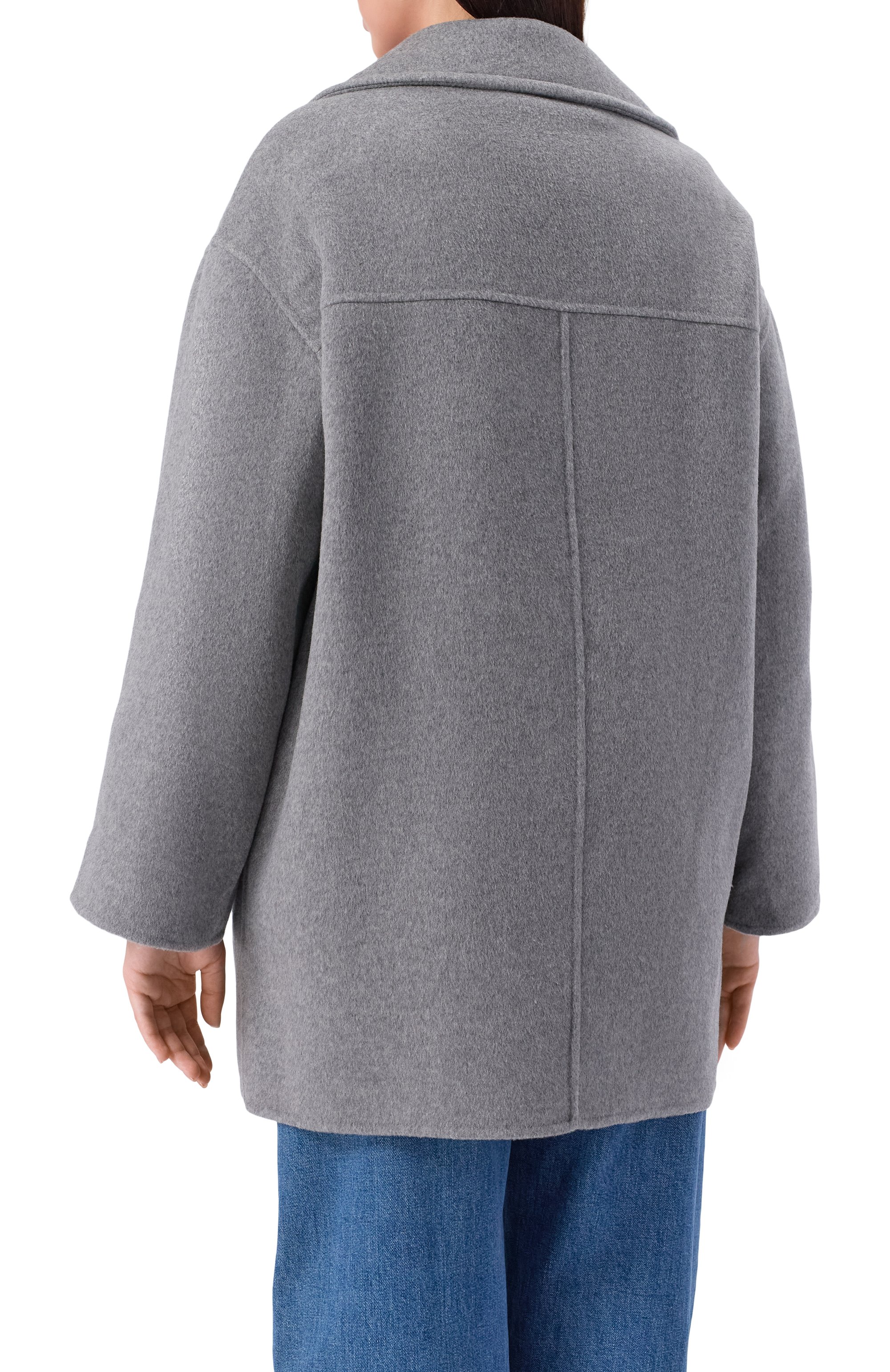 Полупальто из шерсти и шелка DUNO, арт. THEA/R0MA LARI, фото 4