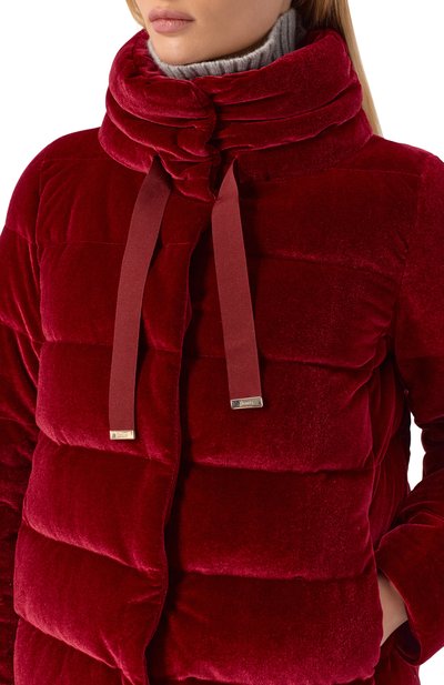 Бархатный пуховик HERNO, арт. PI002180D/15020S, фото 5