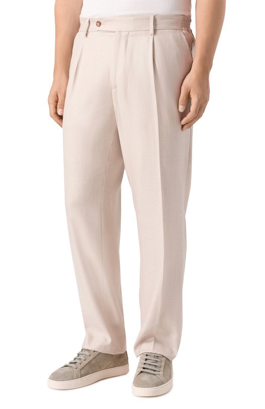 Брюки из кашемира и шелка Colombo PA00573/77541-10 Бежевый  PA00573/77541-10 Фото 3