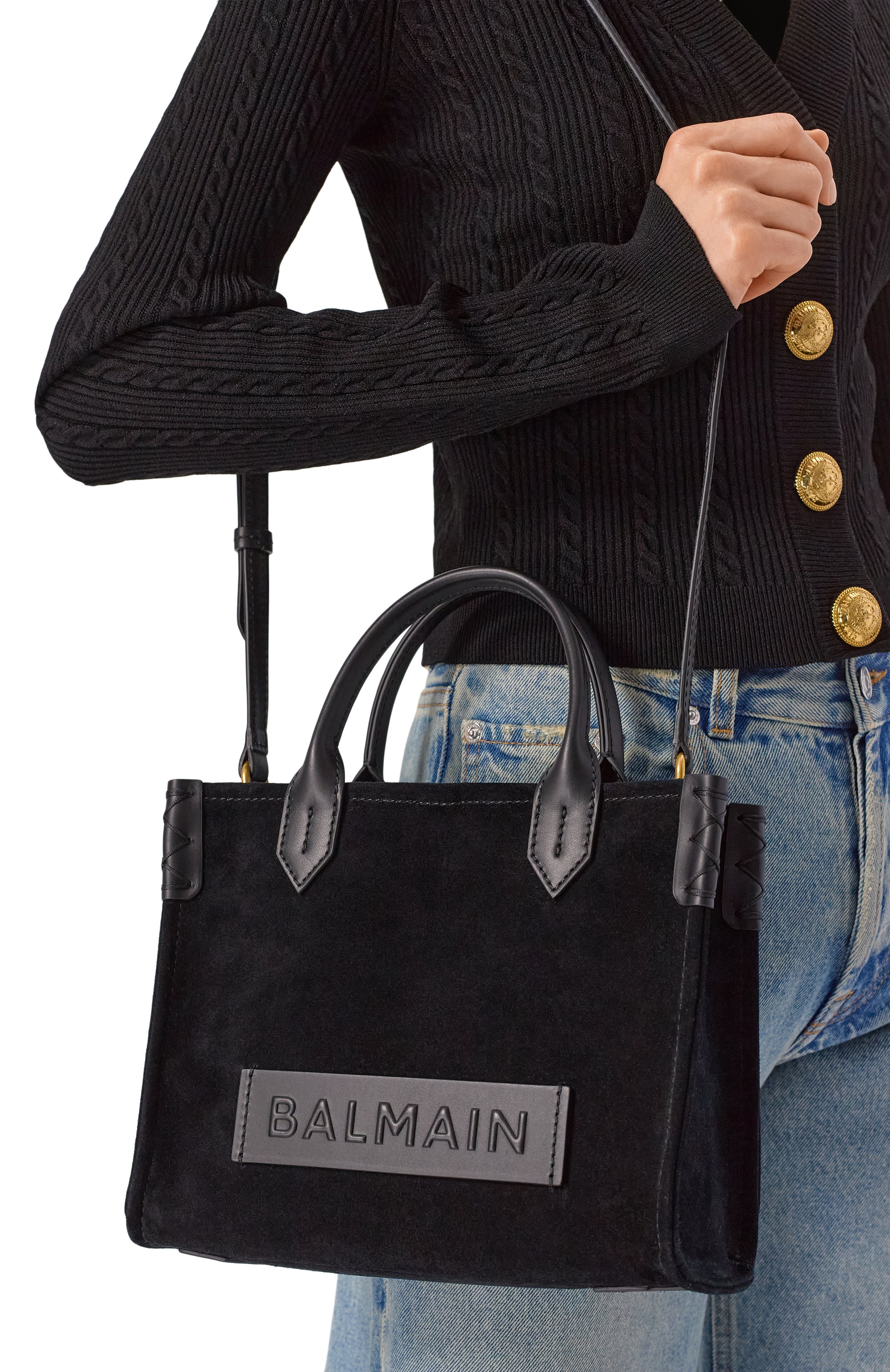 Сумка b-army small BALMAIN, арт. FN0FE818/LDCQ, фото 2