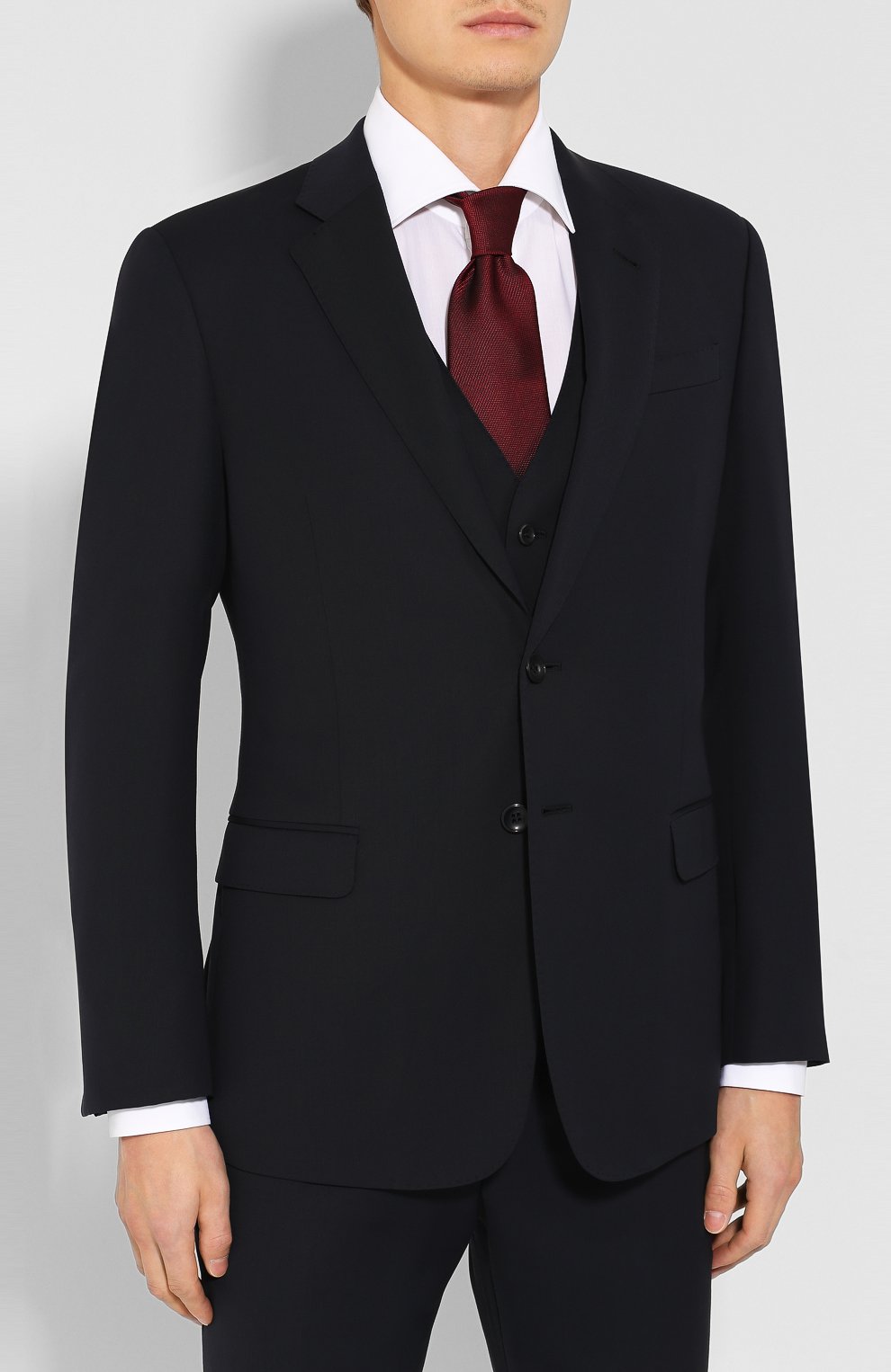 Шерстяной костюм-тройка GIORGIO ARMANI, арт. 8WGAY004/T0075, фото 2