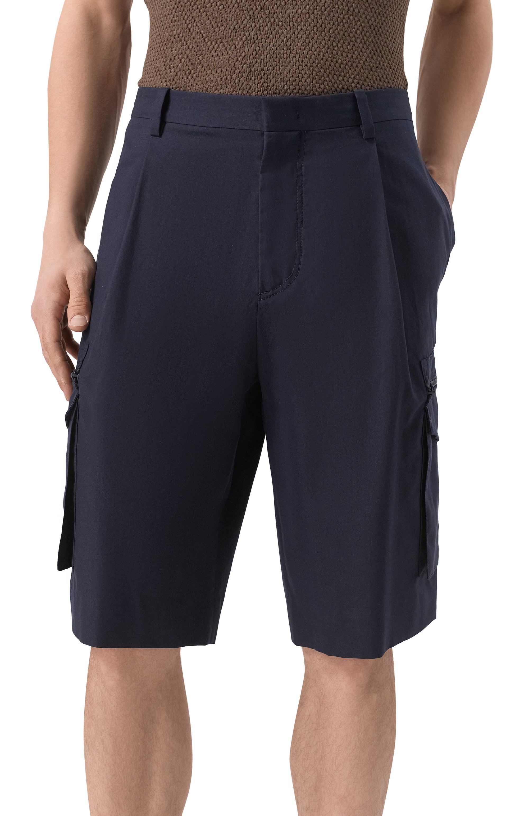 Шорты из хлопка и шелка MVST, арт. 25E/X1P/0/D051/0207, фото 3