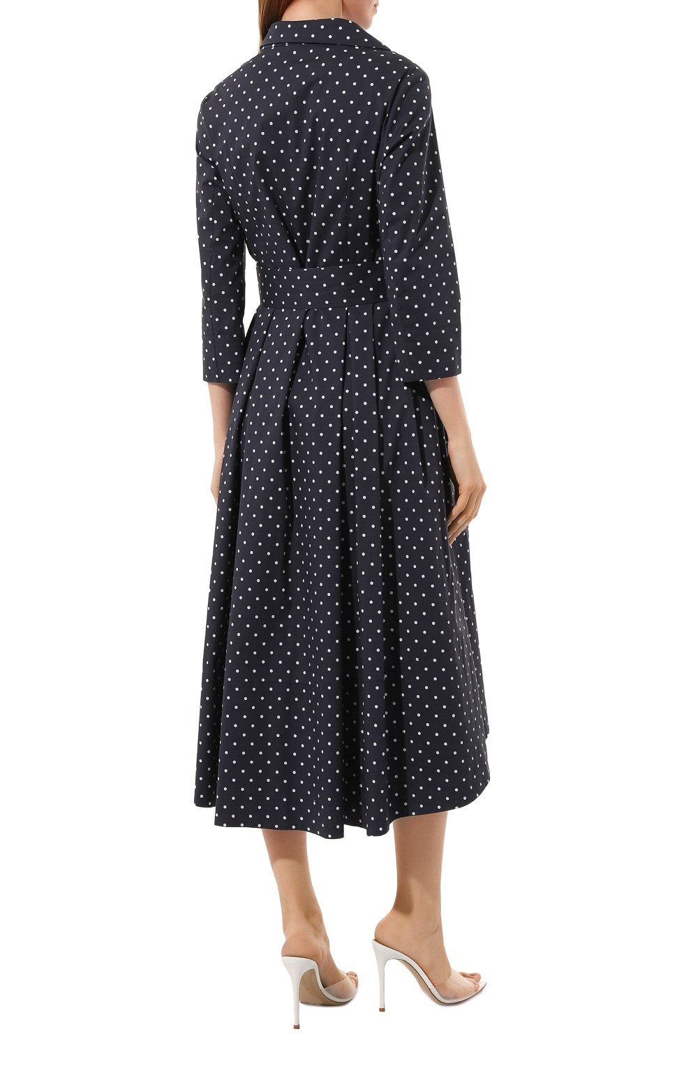 Хлопковое платье VICTORIA ANDREYANOVA, арт. TS-SS23-3663, фото 4