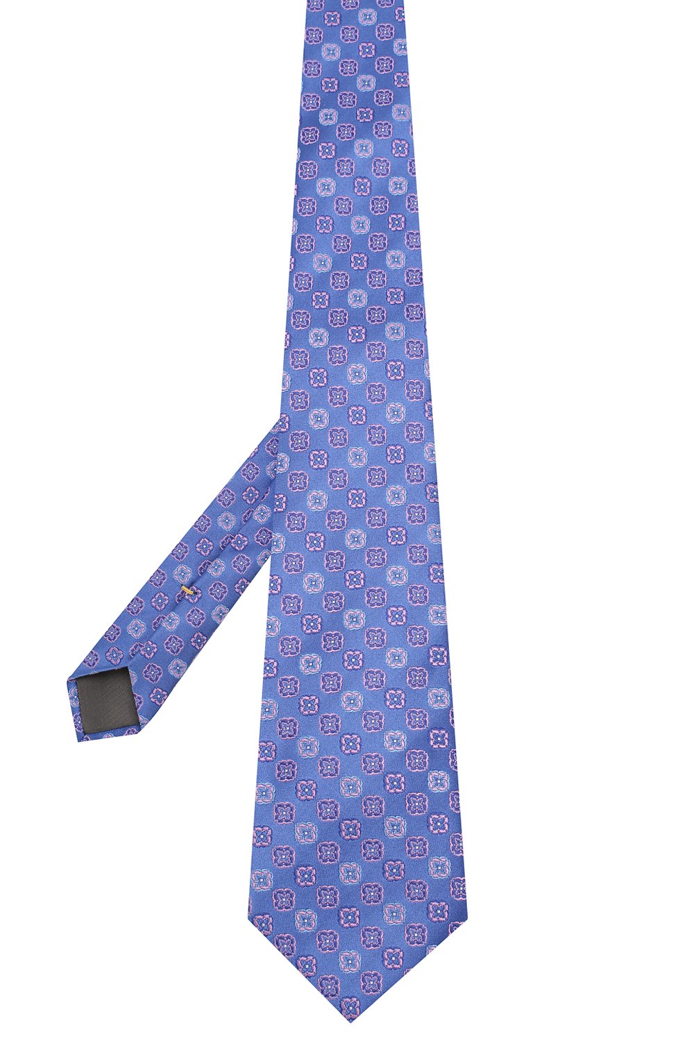 Шелковый галстук CANALI синего цвета по цене 12700 руб., арт. 18/HJ02629, фото 2 Шелковый галстук CANALI, арт. 18/HJ02629, фото 2
