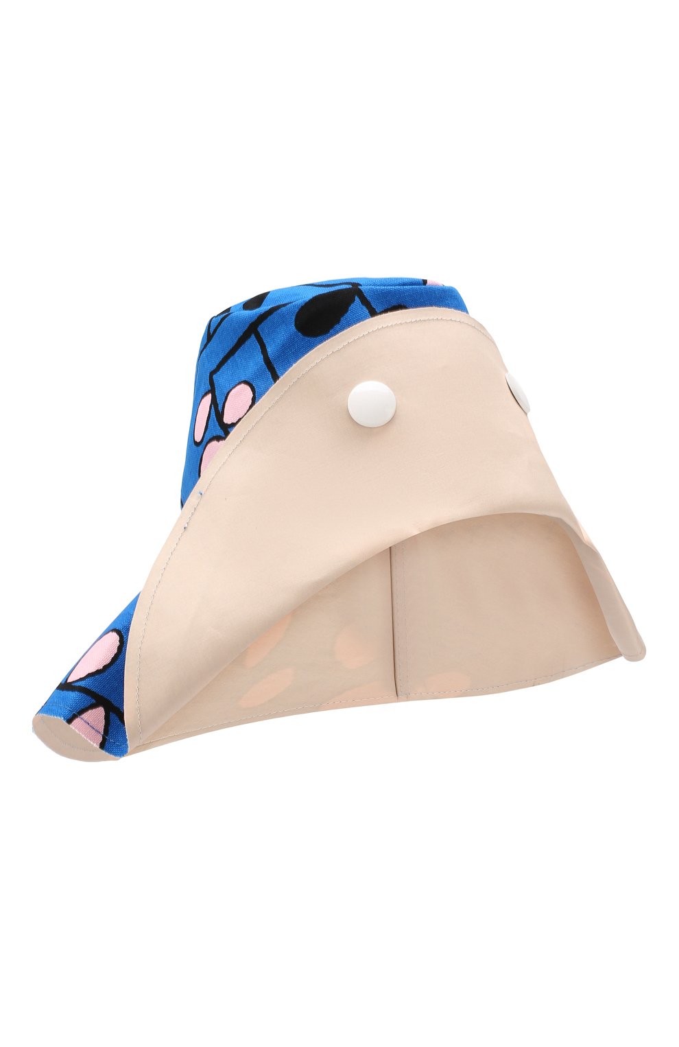 Хлопковая шляпа MARNI синего цвета по цене 6935 руб., арт. M0029V-M00E2, фото 1 Хлопковая шляпа MARNI, арт. M0029V-M00E2, фото 1