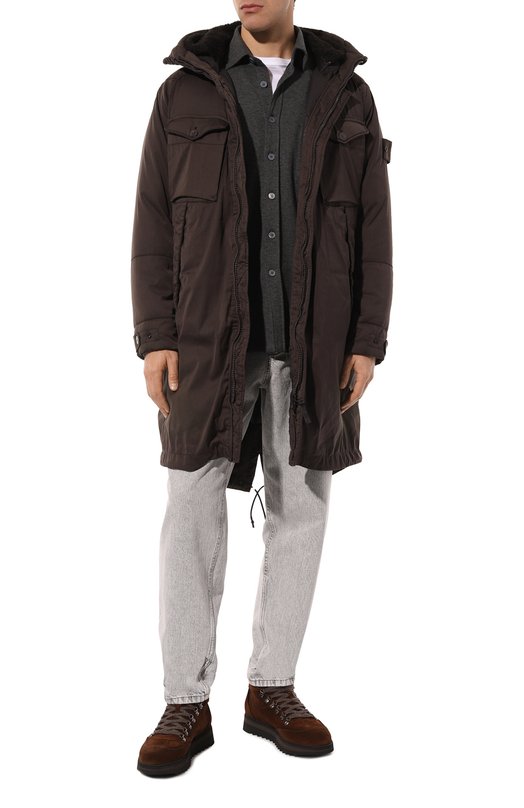 Замшевые ботинки Blu Barrett Коричневый, фото 2