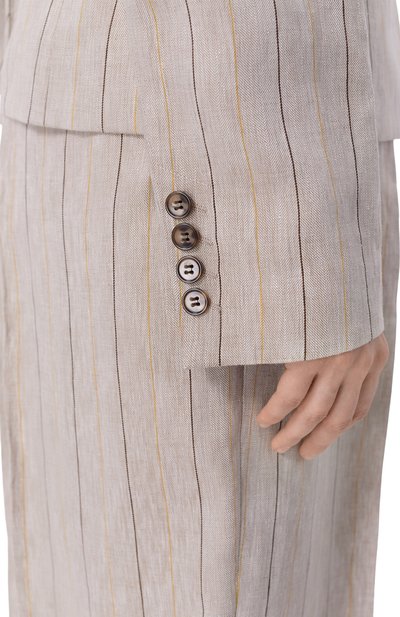 Льняной жакет 12 STOREEZ, арт. 137435, фото 5