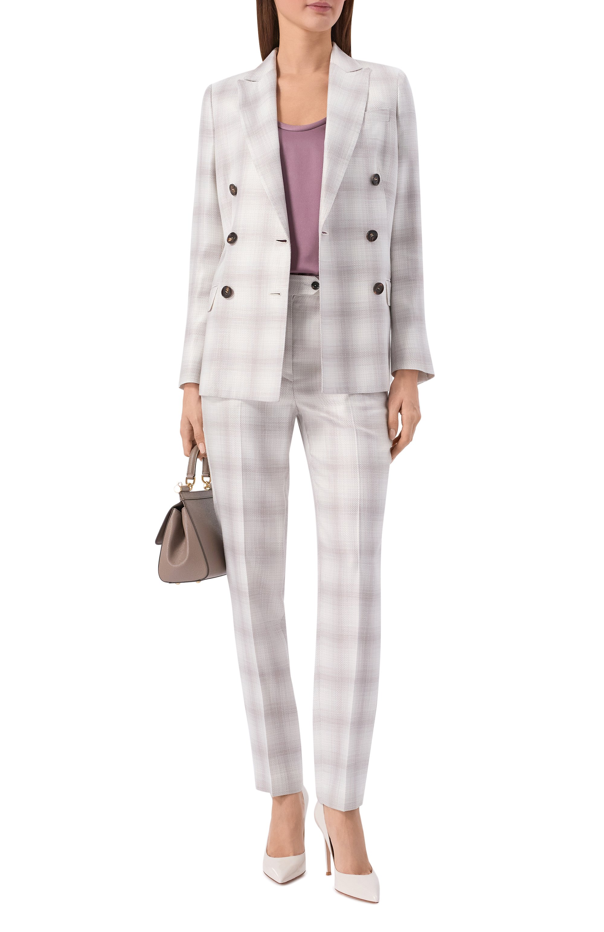 Брюки из вискозы KITON, арт. D48125K0922G08, фото 2