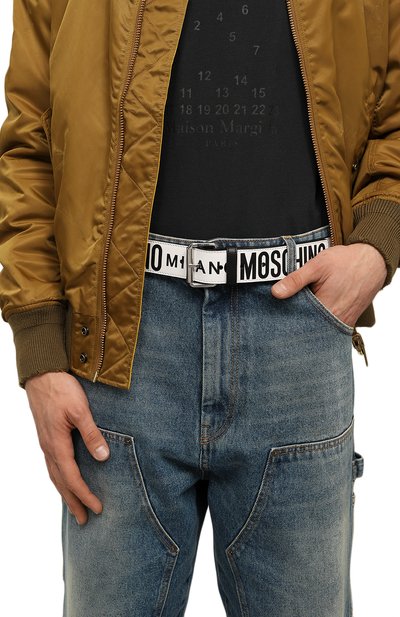 Кожаный ремень MOSCHINO, арт. A8022/8010, фото 2