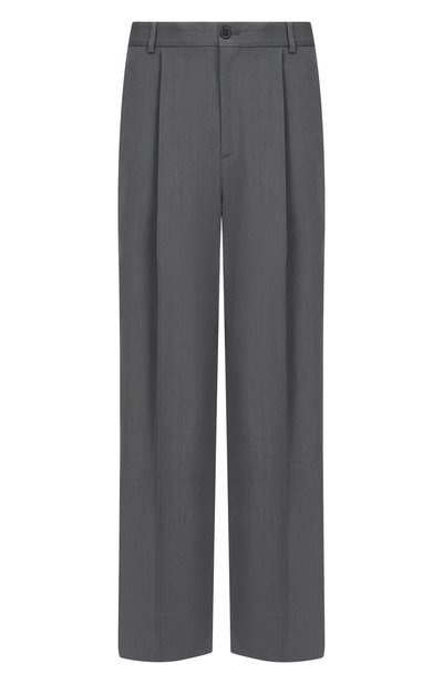 Мужские брюки изо льна и вискозы DRIES VAN NOTEN, арт. 020900/3237